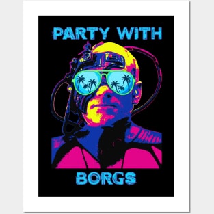 Party with Borgs Posters and Art